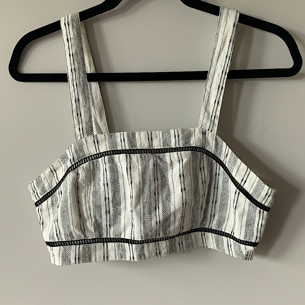 Linen Crop Top